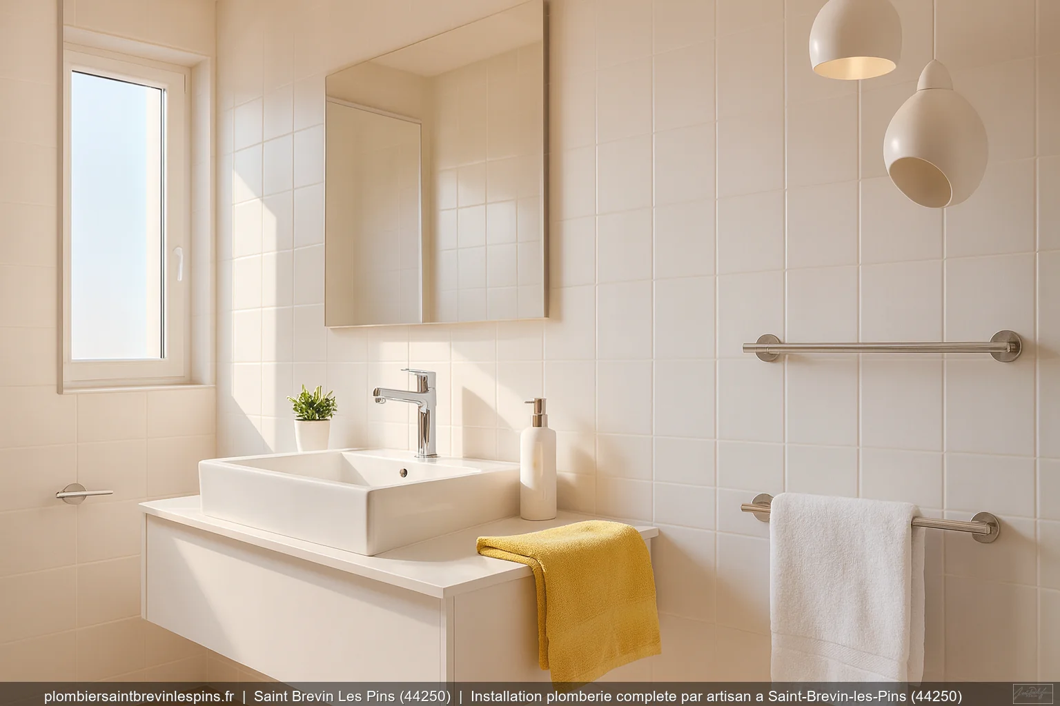 Installation plomberie complete par artisan a Saint-Brevin-les-Pins (44250)