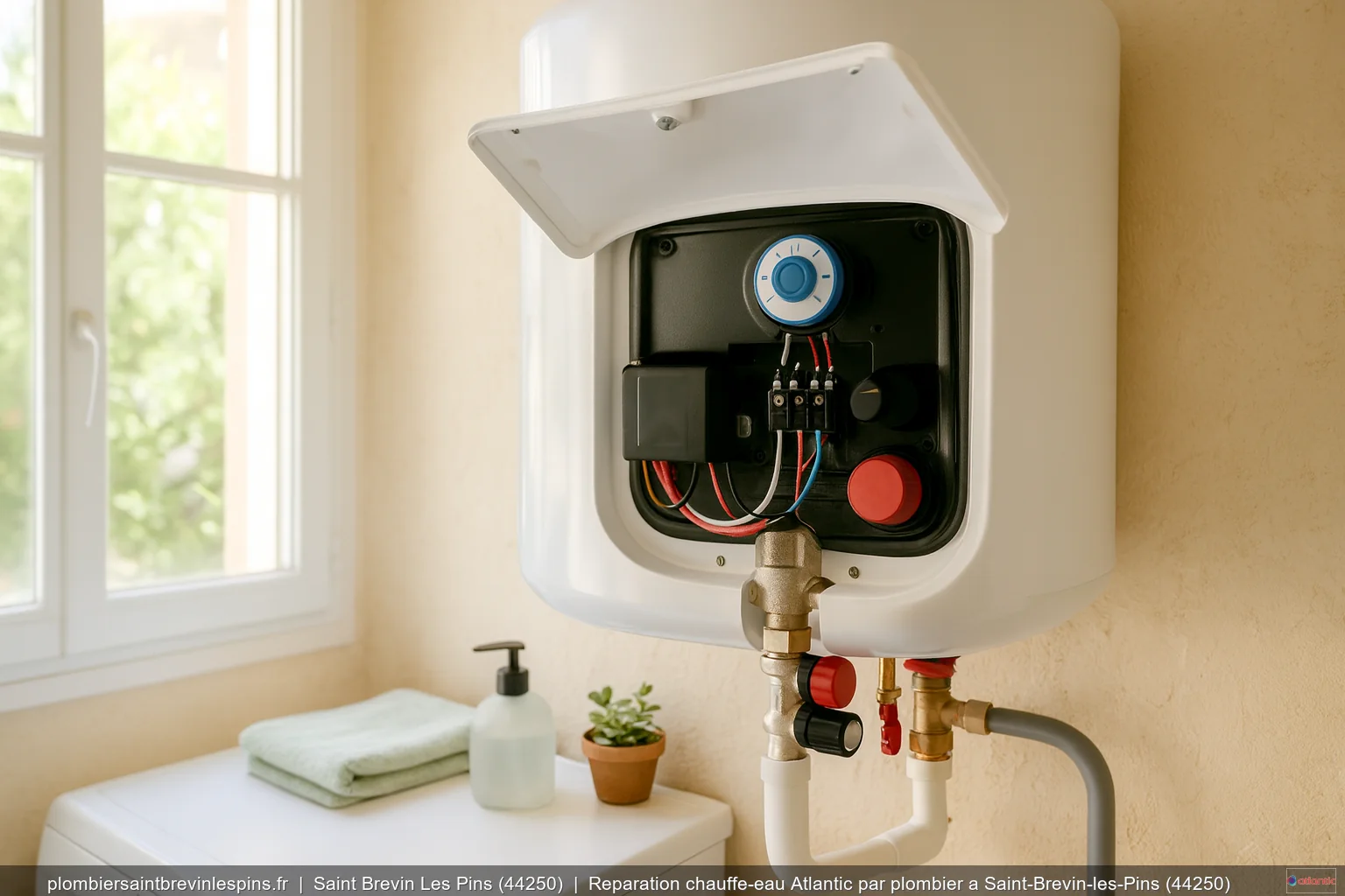 Reparation chauffe-eau Atlantic par plombier a Saint-Brevin-les-Pins (44250)